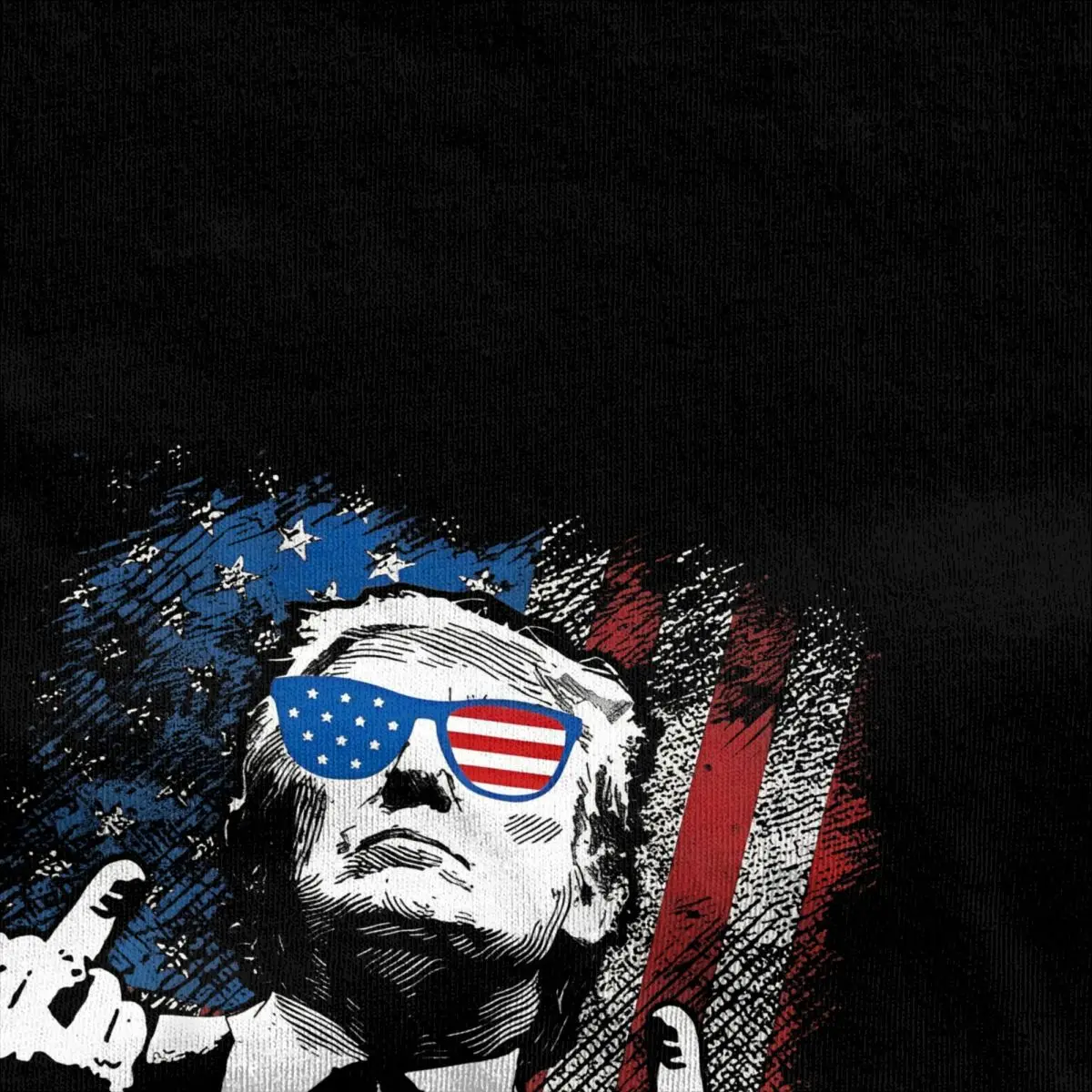 Men Women Shooting At Trump Rally Shirt New Arrival Pure Cotton T Shirts Funny Trump You Missed Top Tee Clothes