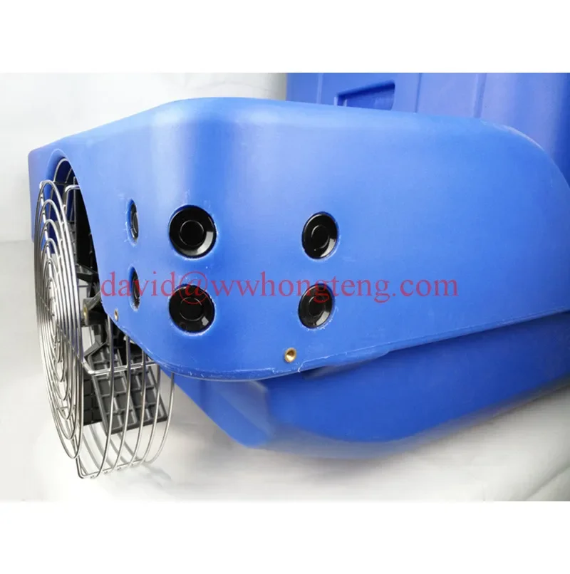 Automatic model solar power shrimp feeder fish feeder pond auto feeder for fish farming