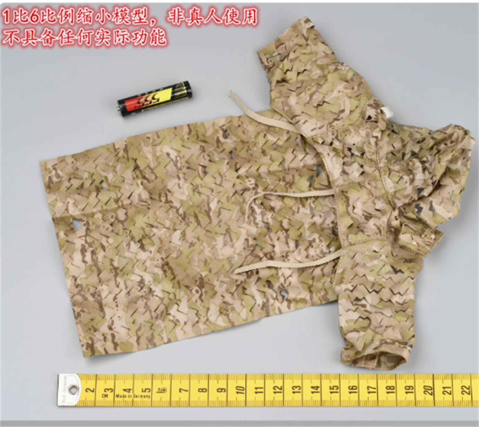 1/6 Scale  ES 06029 1/6 Scale Soldier A C Camouflage coat  Clothing Model Toys  Fit 12