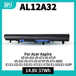 ACER Aspire AL12A32 AL12A72 E1 E1-522 E1-532 E1-572 E1-572G E1-510 E1-510P V5 V5-431 V5-471 V5-531 V5-571 Bataryadaki 6 büyük satış, acer aspire e1 - 571-no. 5