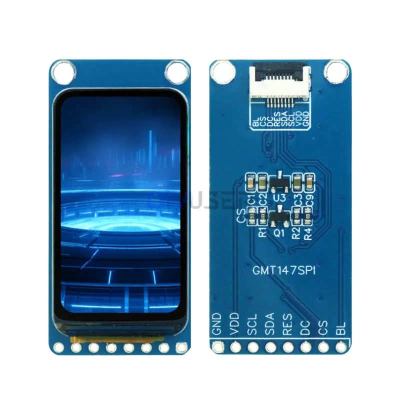 3-5 uds 1,47 pulgadas TFT LCD Écran ST7789 Petit Écran 172*320 pantalla LCD ángulo De Vue completo SPI Écran Couleur pantalla lcd
