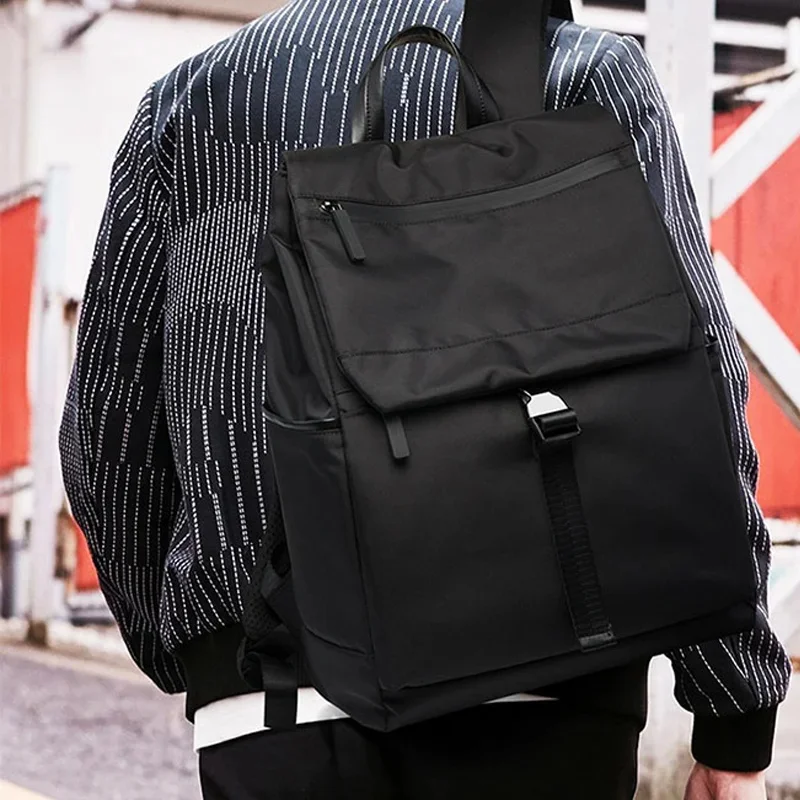 Backpack Men Outdoor Lightweight Stylish Minimalist Laptop Compartment Travel Sports Casual Ergonomic Commuting Daypack Durable