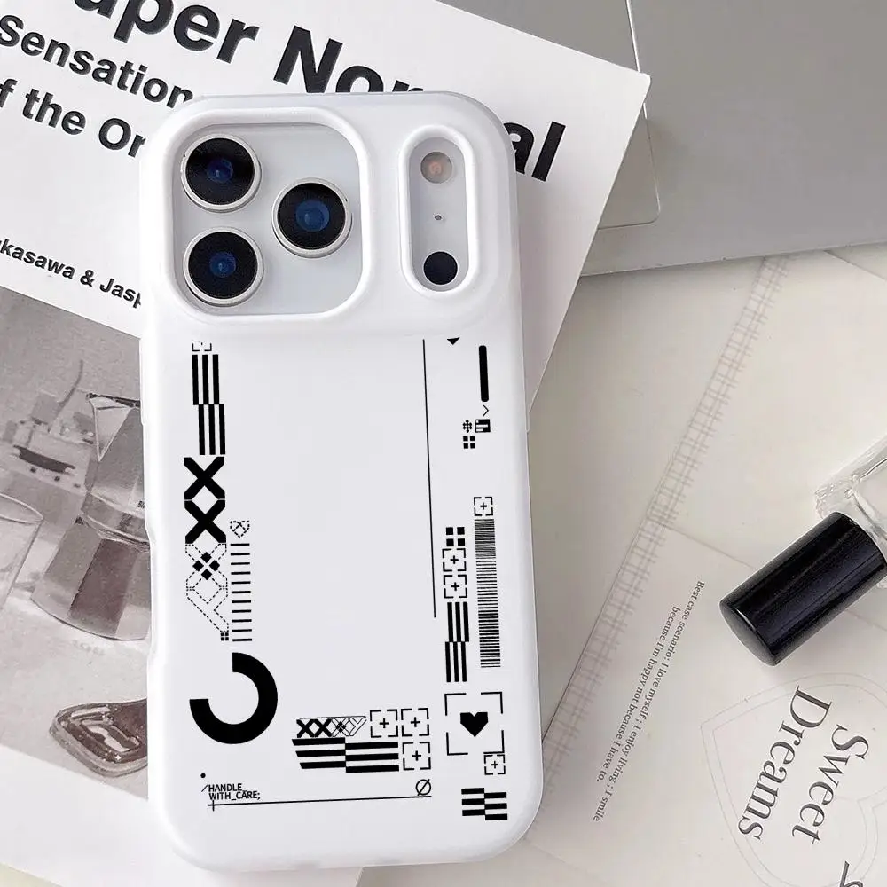 

Fashion 2C-Cs Phone Case For iPhone 17 16 15 14 13 12 11 Pro Max Plus Mini Case Clear Jelly Shockproof Soft Cover