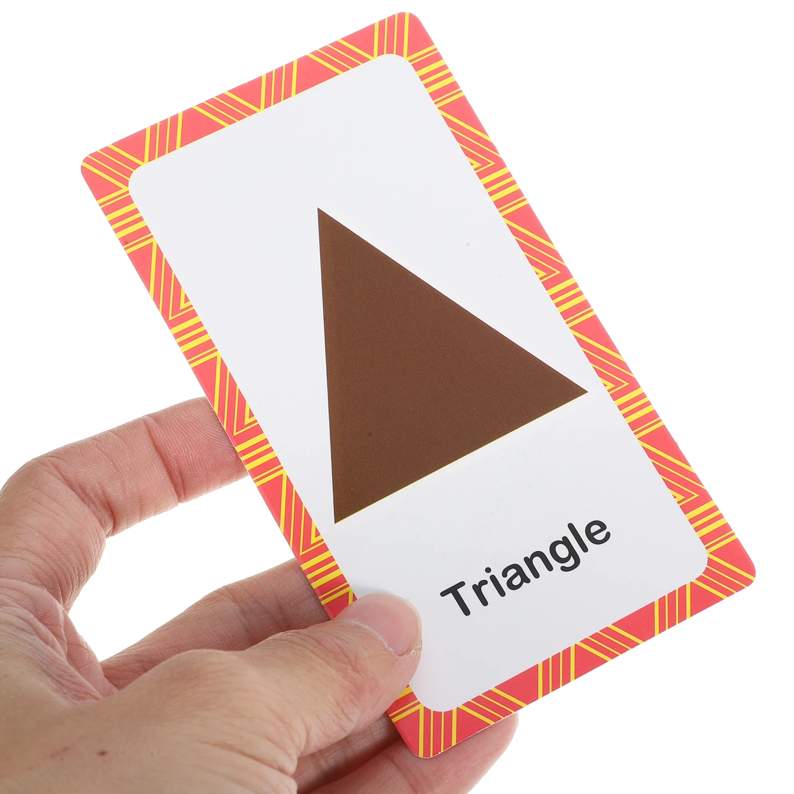 1 conjunto de cartões flash em formato de cor para crianças, cartões educativos de aprendizagem, desenvolvimento cognitivo, treinamento de memória visual