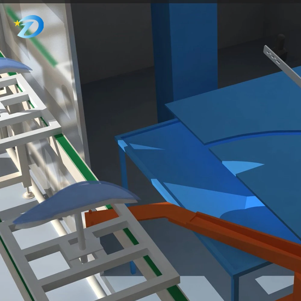 Powder Coating Production Line Product Coating Machinery Line Automation Coating Machinery