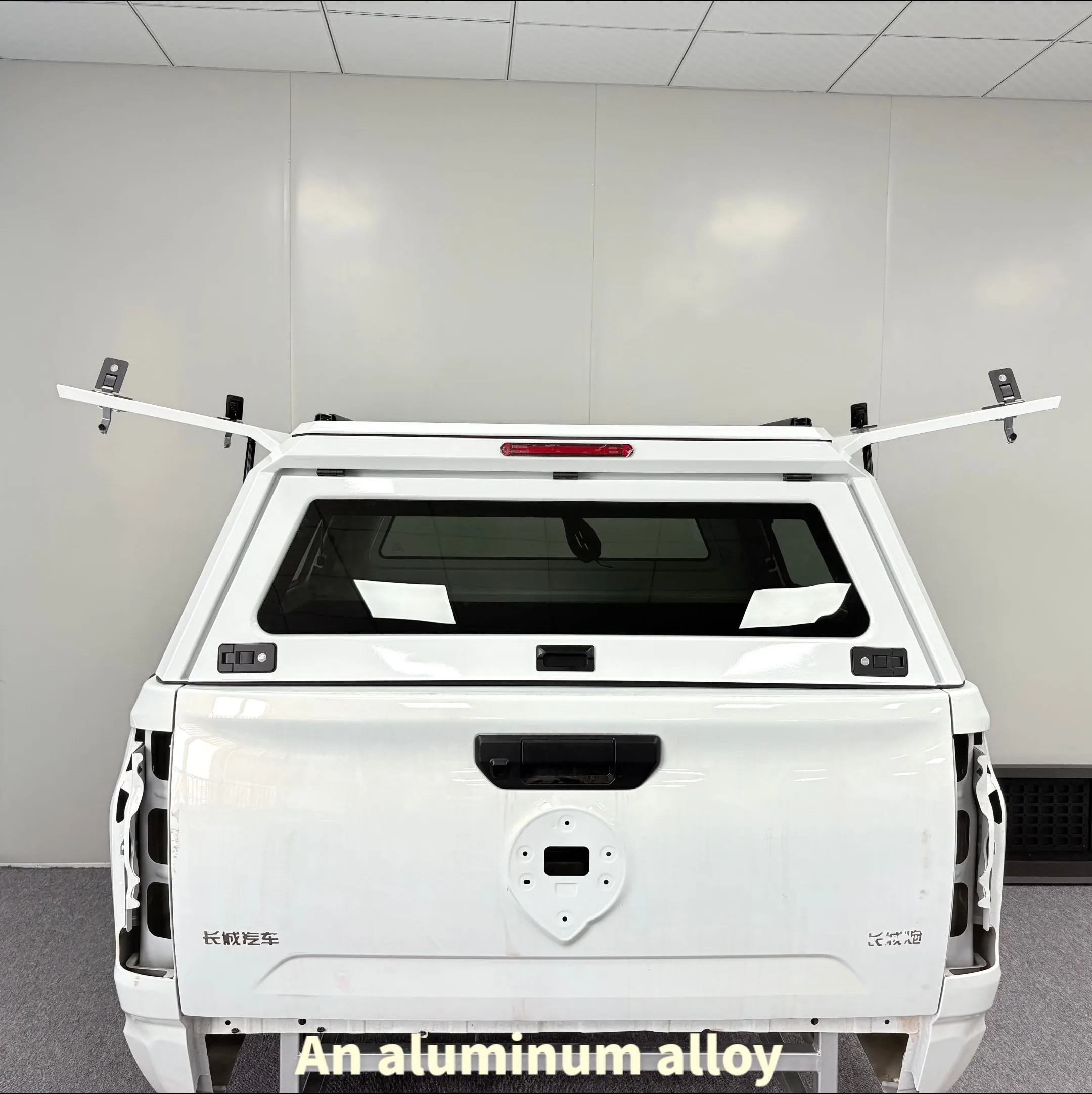 4X4 Aluminum Alloy Hard Type Waterproof Locking Tailbox Truck Canopy No-Drill Installation for TRAVO FORD's RANGER 12-22/MAZDA's