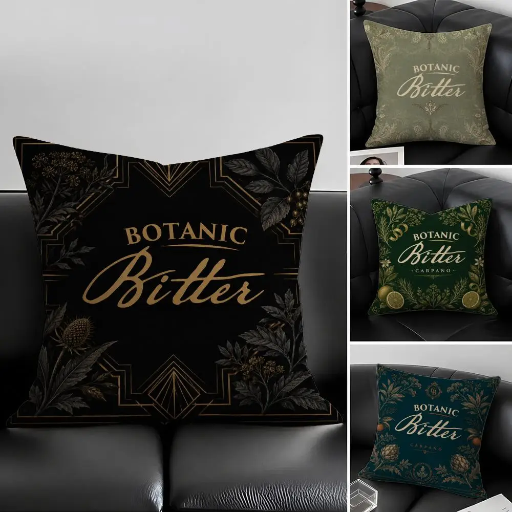 Funda de Cojín Carpano de Lino Natural, Juego de Fundas de Almohada Todo en Uno para Sofá, Dormitorio y Silla