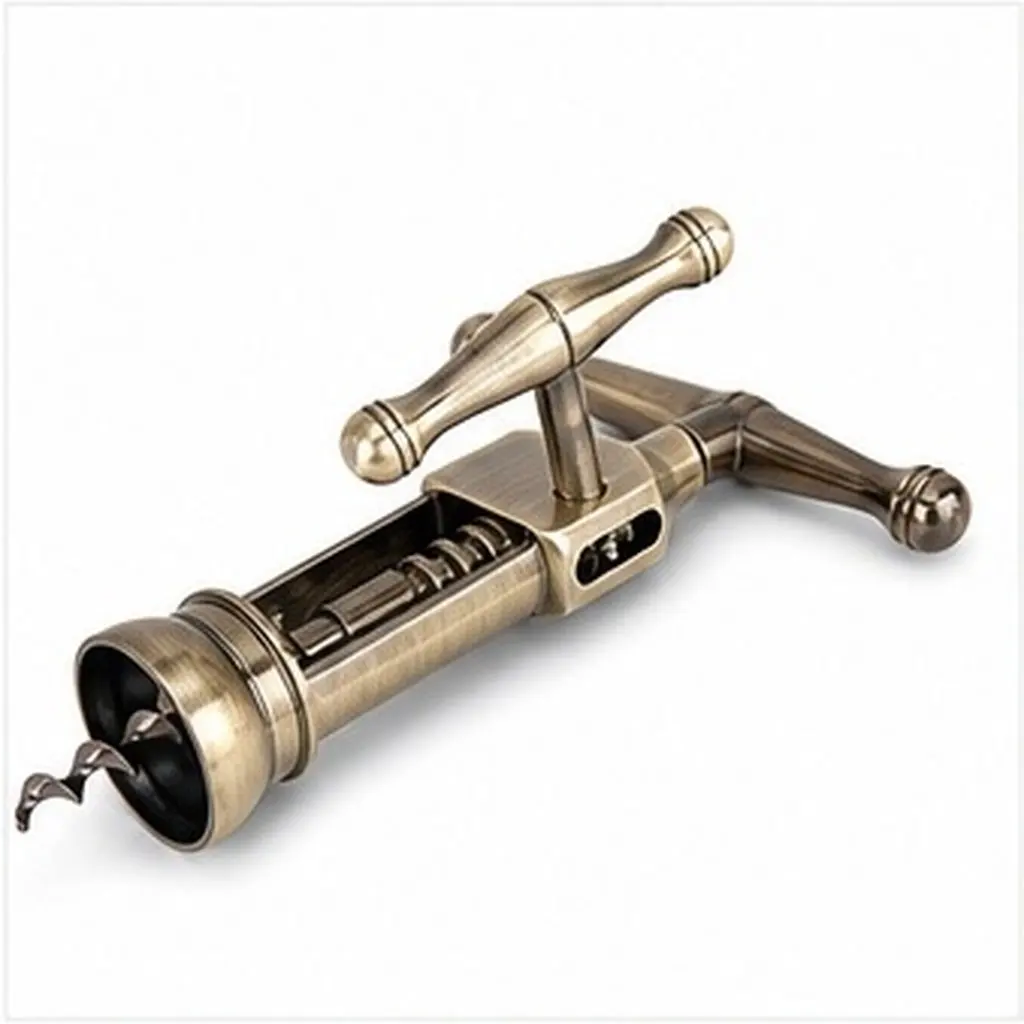 Red Wine Bottle Opener Zinc Alloy Retro Bronze Corkscrew Cork Puller Remover Easy Use for Home Kitchen Bar Restaurant
