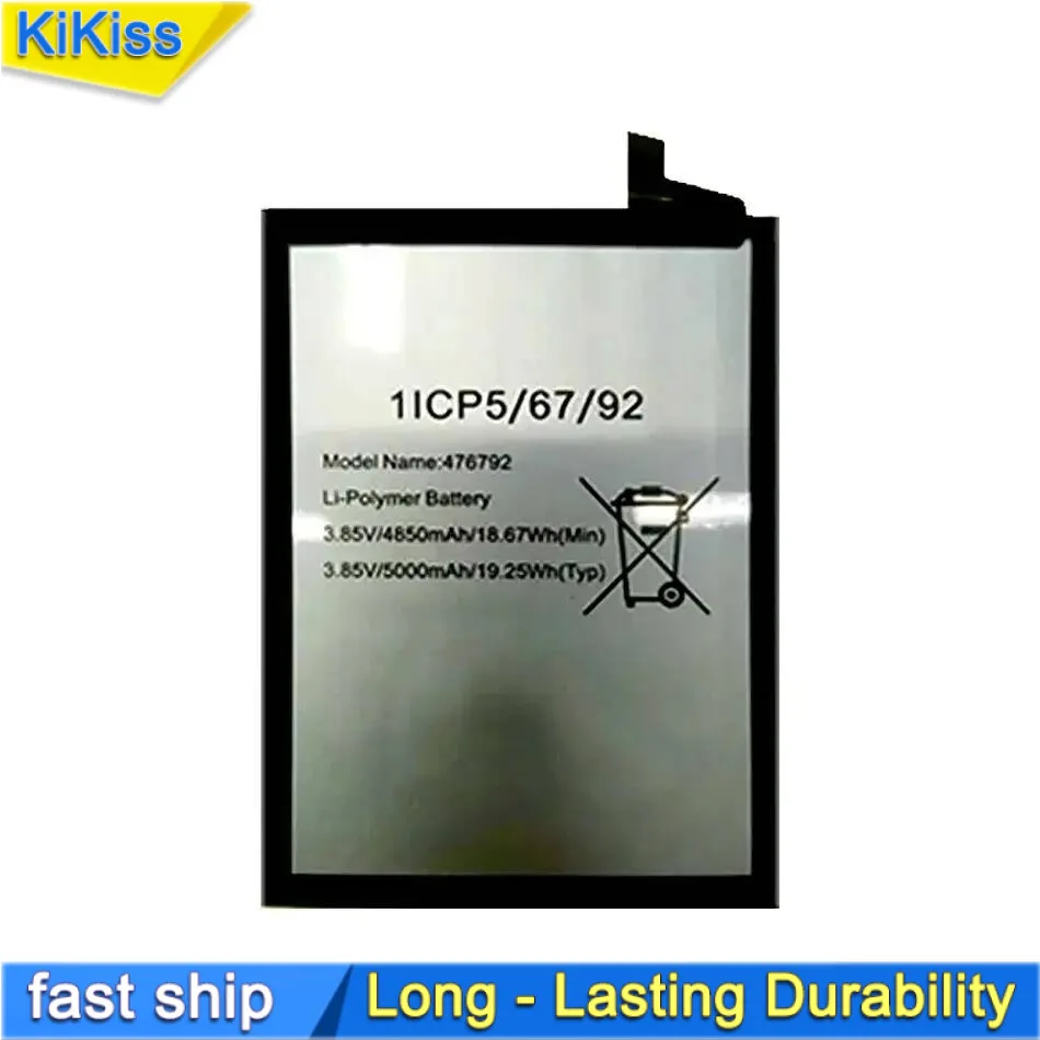 

Mobile Phone Battery 476792 For Wiko Power U10 Wiko View 4 Long-Lasting Performance 5000mAh
