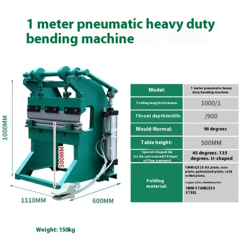 Machine à cintrer manuelle de bureau, Machine à cintrer robuste, Machine à cintrer hydraulique en acier inoxydable