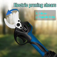 21V Electric Pruning Shear Cordless Pruner Brushless Motor 40mm Efficient Tree Bonsai Pruning Branches Cutter Landscaping Tool