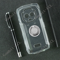 For Ulefone Armor Mini 20 Pro 20Pro 20TPro 20T Pro Back Ring Holder Bracket Phone Case Soft Silicone TPU Original Shockproof