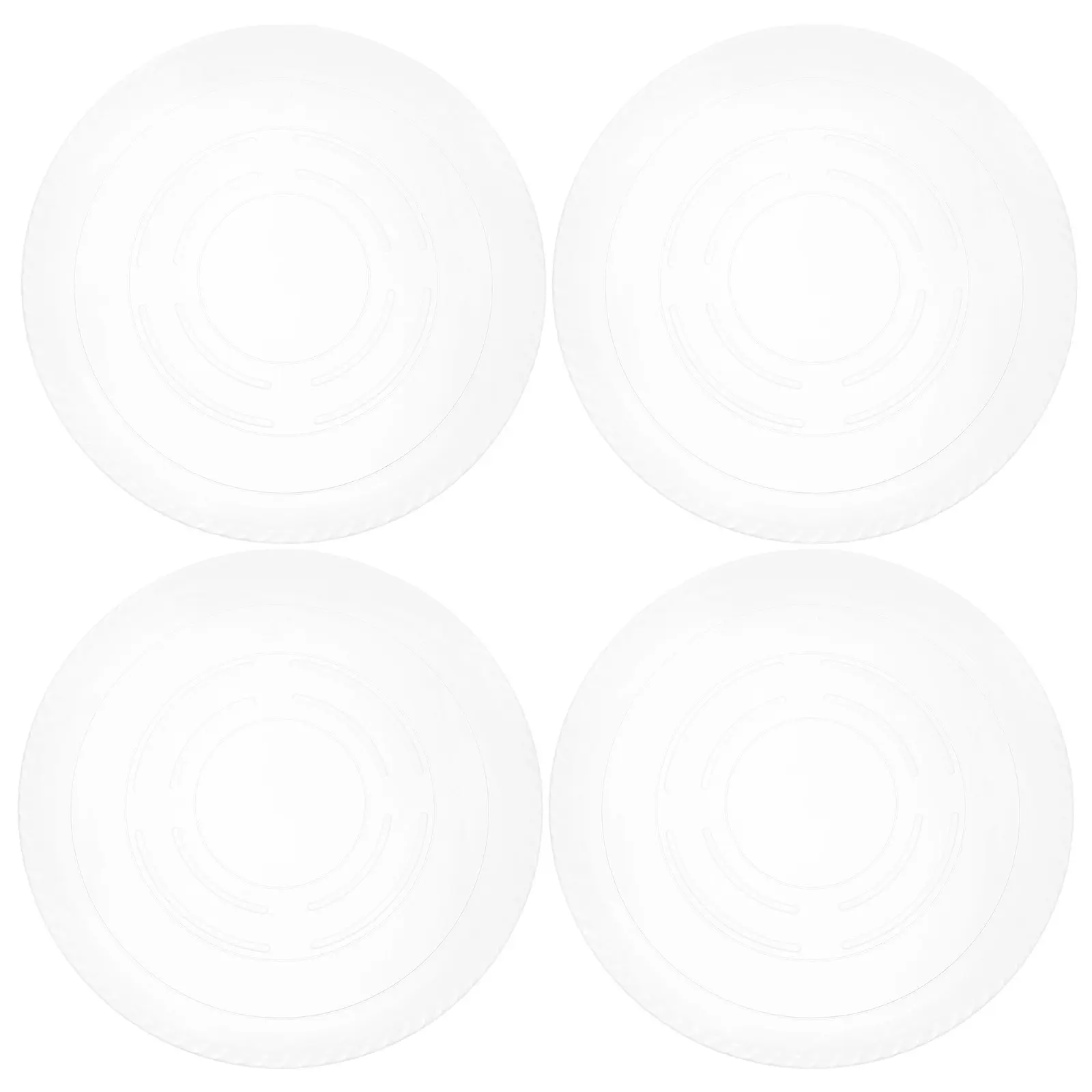 

Набор из 4 пластиковых поддонов для цветочных горшков, 16 дюймов, круглые, прозрачные, для комнатных и уличных растений, поддон для сбора капель, садовый инструмент