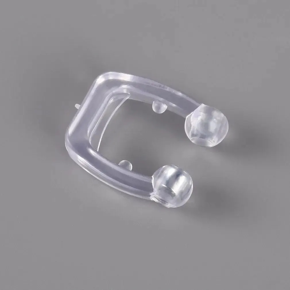 Portable Soft Health Silicone Anti Snoring Relieve Nasal Congestion Snoring Devices Ventilation Anti-snoring Nose Clip