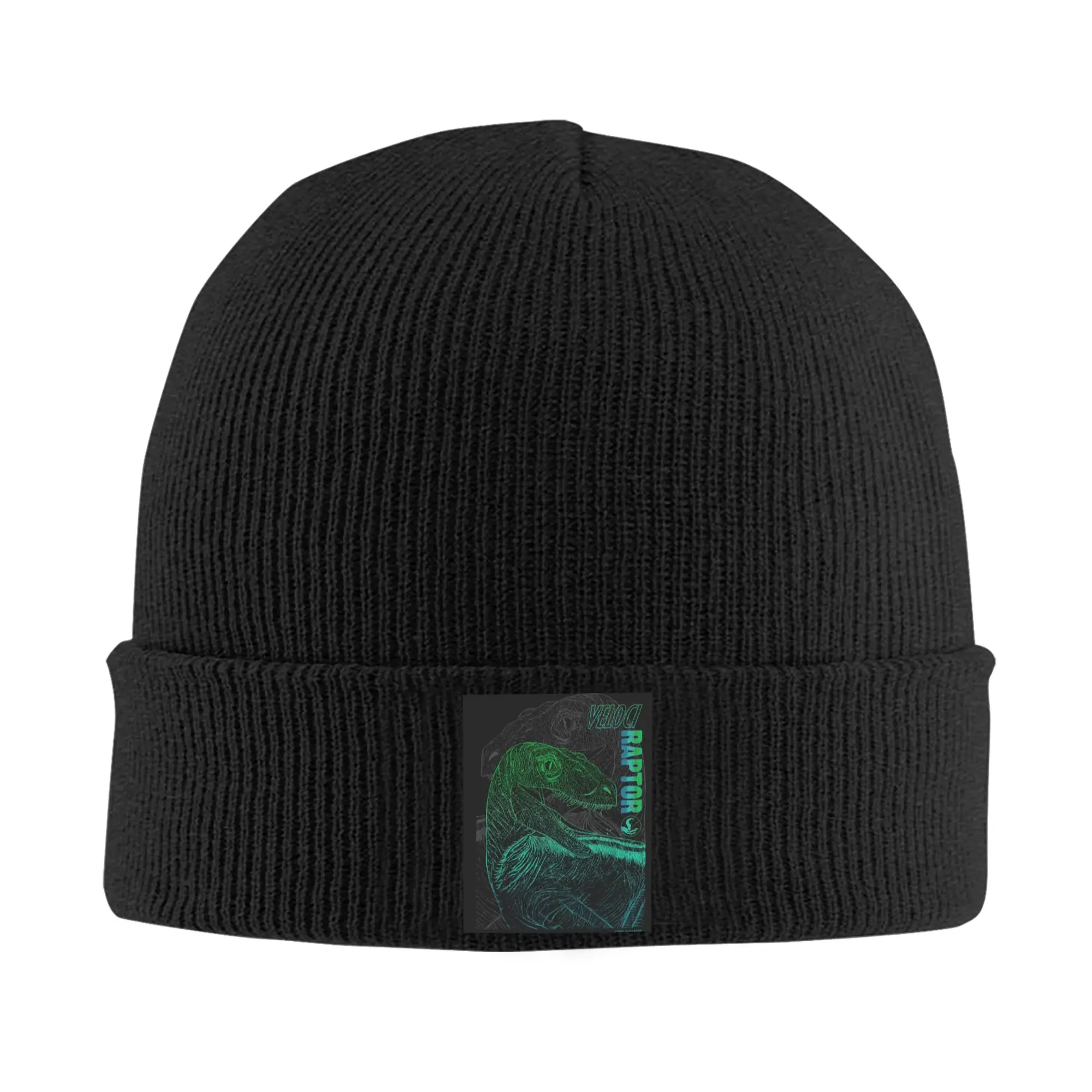 Jurassic Park Gorro de punto cálido Gorro de punto de invierno Gorros Gorros Gorros de hip hop para unisex