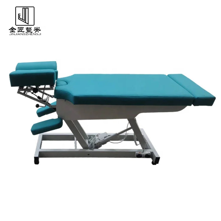 SPA Center Portable Electric Ultrasound Therapy Chiropractic Table Physiotherapy Treatment Beds Examination Couch Bed Massage