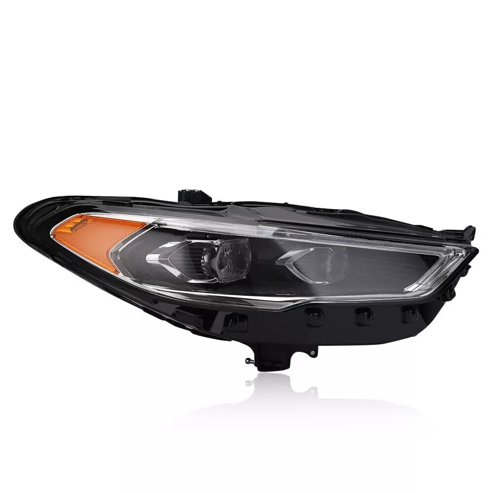Full LED Headlight For 2017-2020 Ford Fusion Projector with Bulb Passenger Side