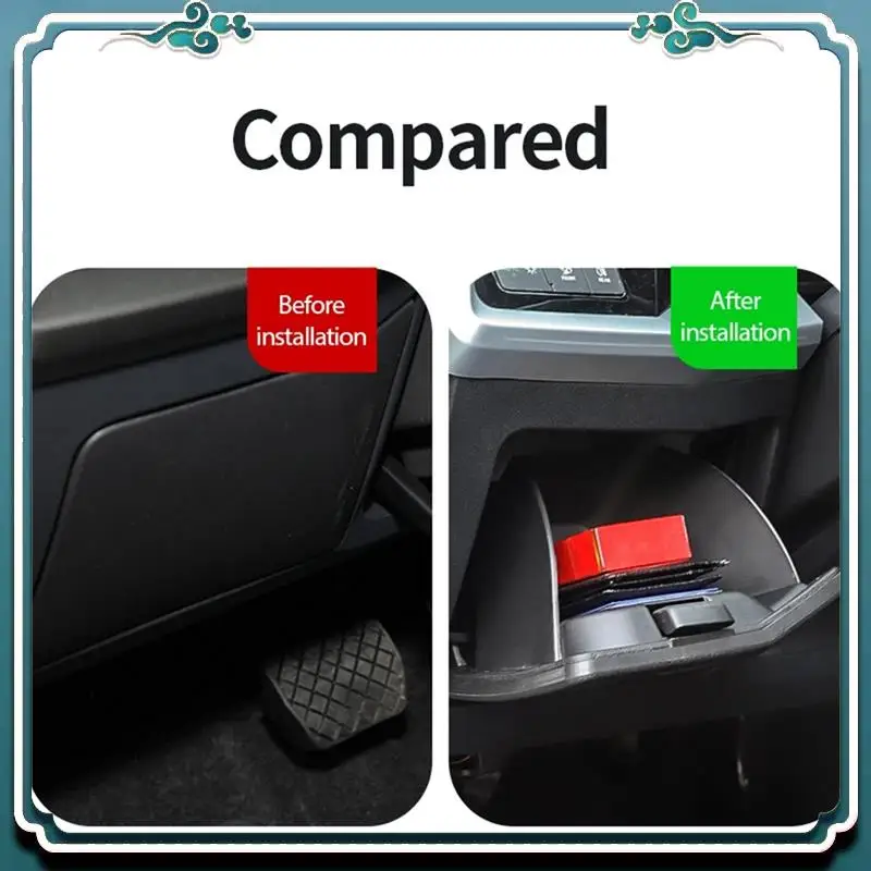 Picture 5: ABTU-Car Central Driver Side Storage Box Console Storage Glove Box Holder For  A3 8Y 2021-2023 Interior Accessories