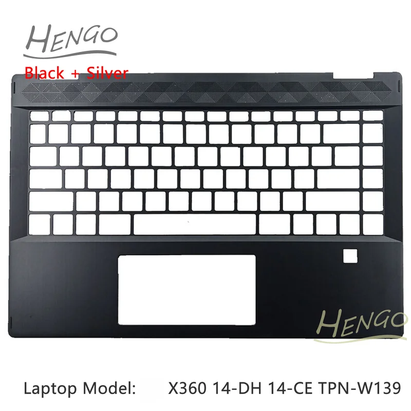 nouveau-repose-poignets-c-pour-hp-x360-14-dh-14-ce-tpn-w139-cadre-de-clavier-coque-superieure-argent