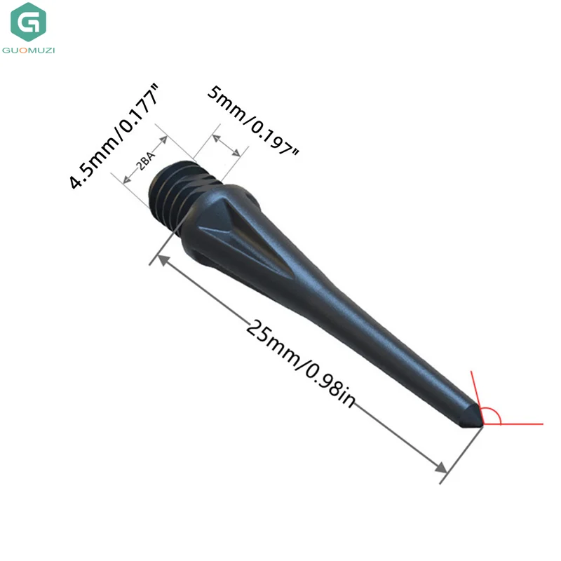 

1Pcs High Quality Soft Dart Tip Wrench Kit 2BA For Plastic Tip 2BA Thread Plastic Tip Point Electronic Dartboard Accessories