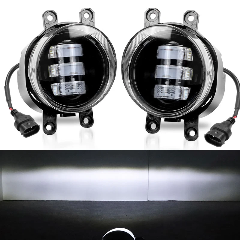 

3.5 inch LED Fog Light Bumper Driving Fog Lamp For Toyota Corolla Camry Highlander Tacoma 4Runner RAV4 H11 LED PTF Lens Retrofit