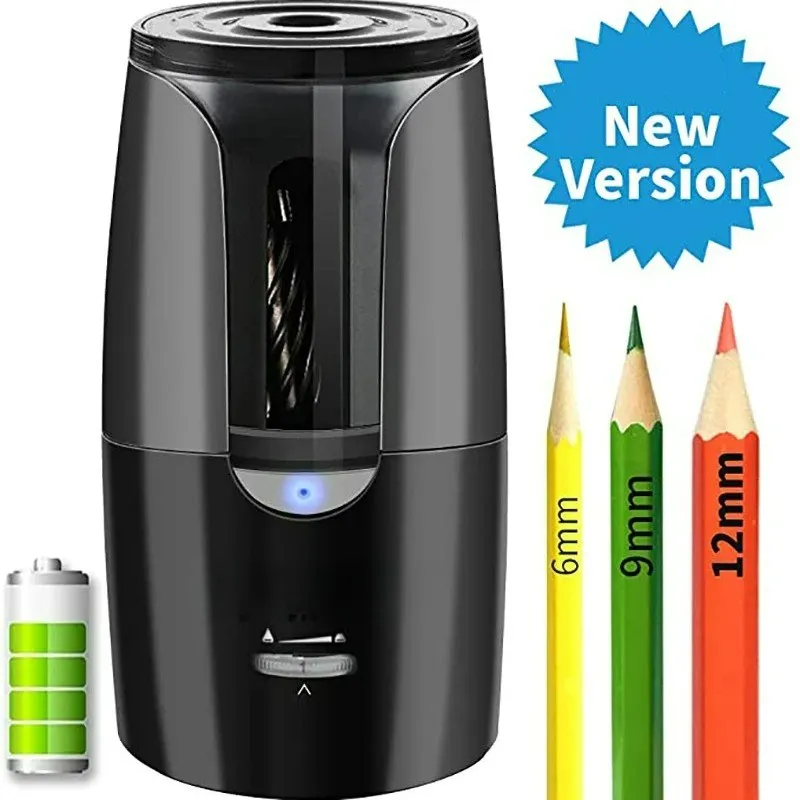 

Customizable Automatic Electric Pencil Sharpener For Colored Pencils Sharpen Mechanical Office School Supplies Stationery