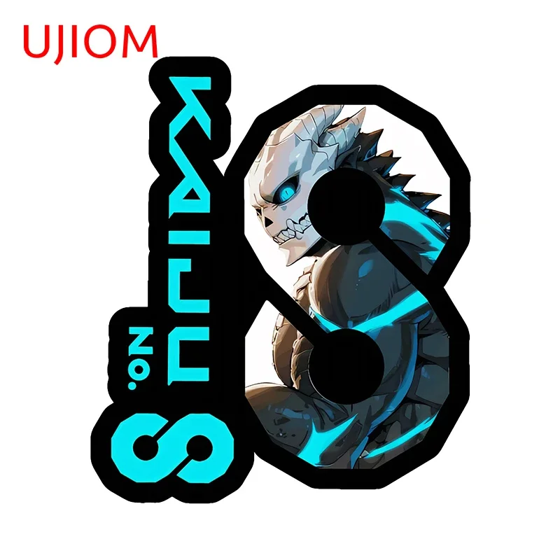 UJIOM Anime Kafka Kaiju Image Stickers Cool Monster Eight Shape Design Wall Stickers Kids Room Decal Removable Wallpaper