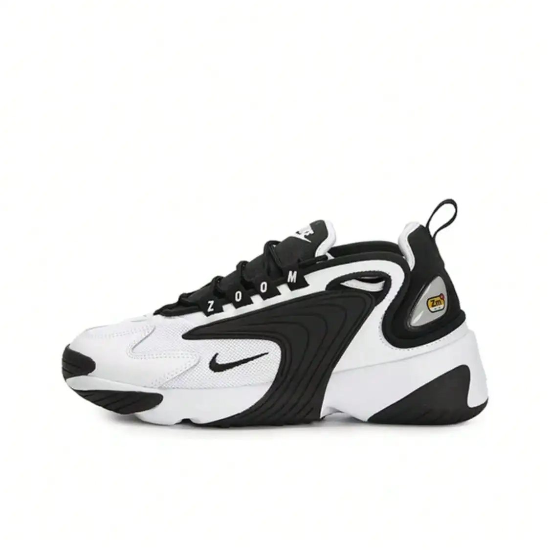 Nike Zoom 2K Air Cushioned Running Shoes Women Black/White AO0354-100