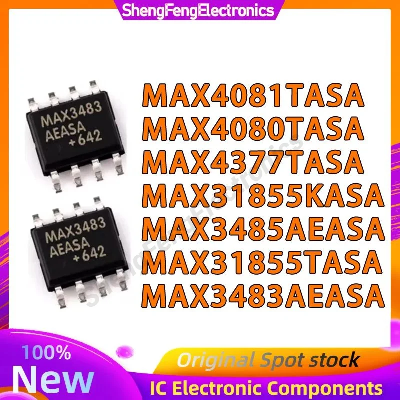 

5Pcs/Lot MAX4377TASA MAX4081TASA MAX4080TASA MAX31855TASA MAX3485AEASA MAX3483AEASA MAX31855KASA Conversion