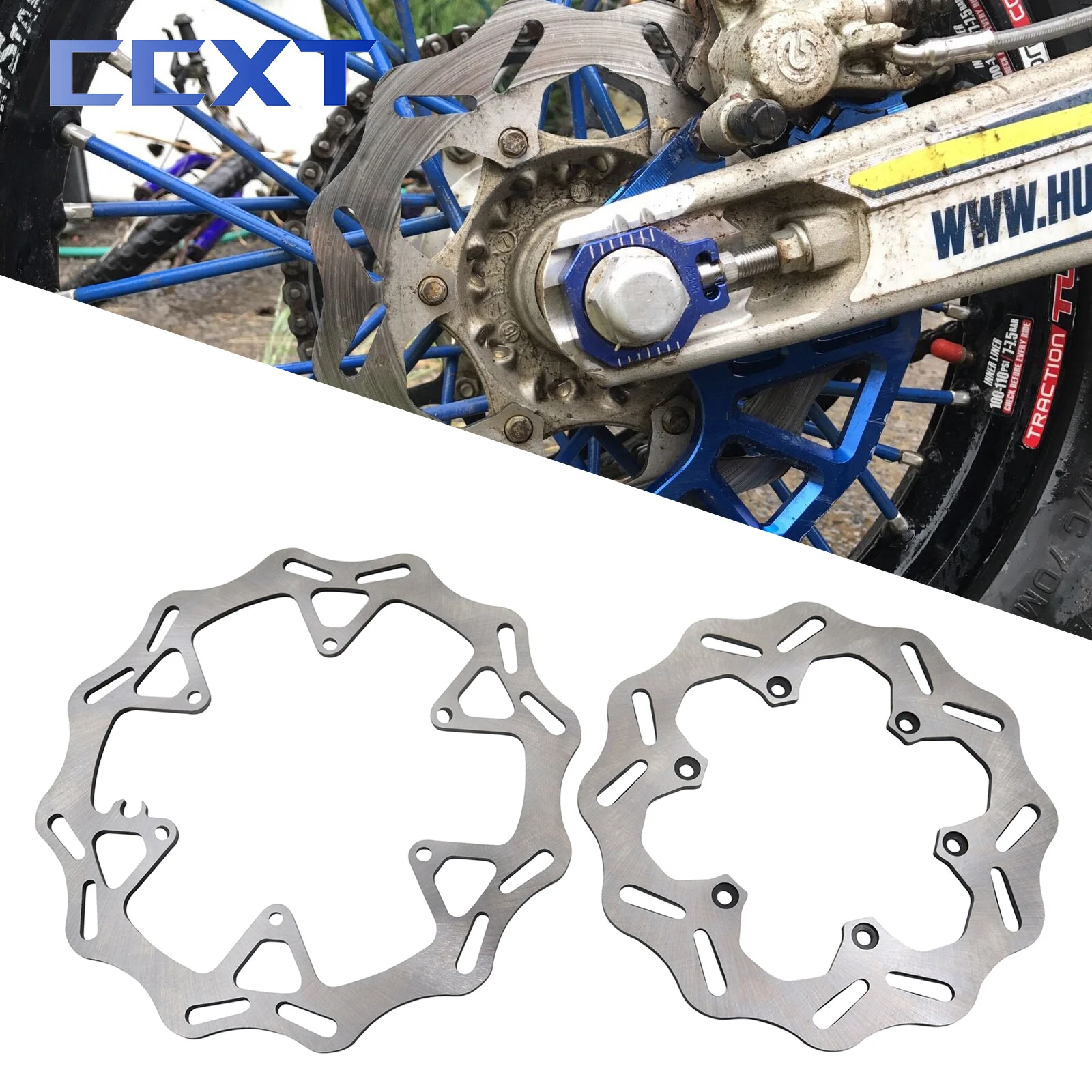 Motorcycle 260MM 220MM Front Rear Brake Disc Brake Rotor Disk For KTM SX SXF XC XCF XCW EXC EXCF For GasGas EX EC MC EXF ECF MCF