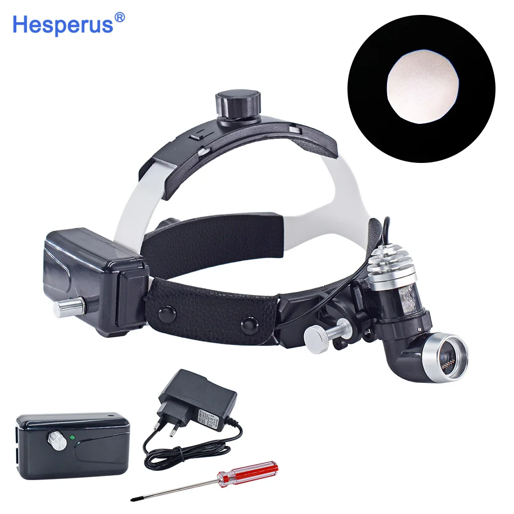 Den tal headlamp Surgical ENT headlight Medical Examination LED Adjustable Wireless chargeable 5W LED Head Light Lamp Equipment