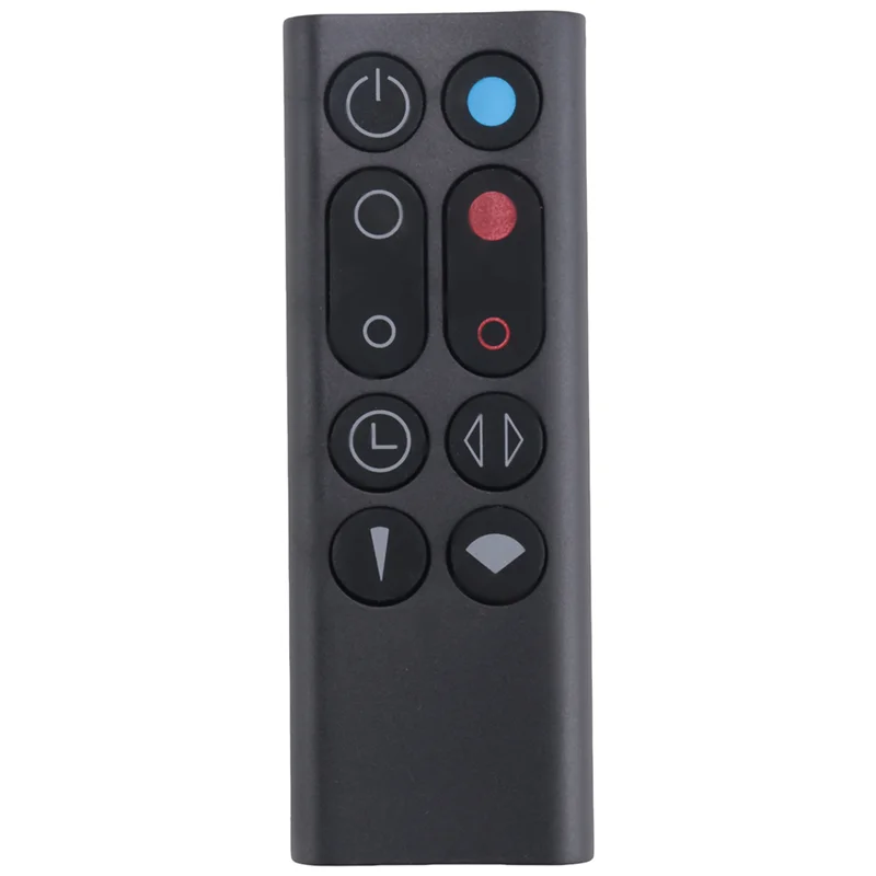 Цельный очиститель воздуха безлистный вентилятор с дистанционным управлением, подходит для Dyson AM09 HP00 HP01 Black-A58E