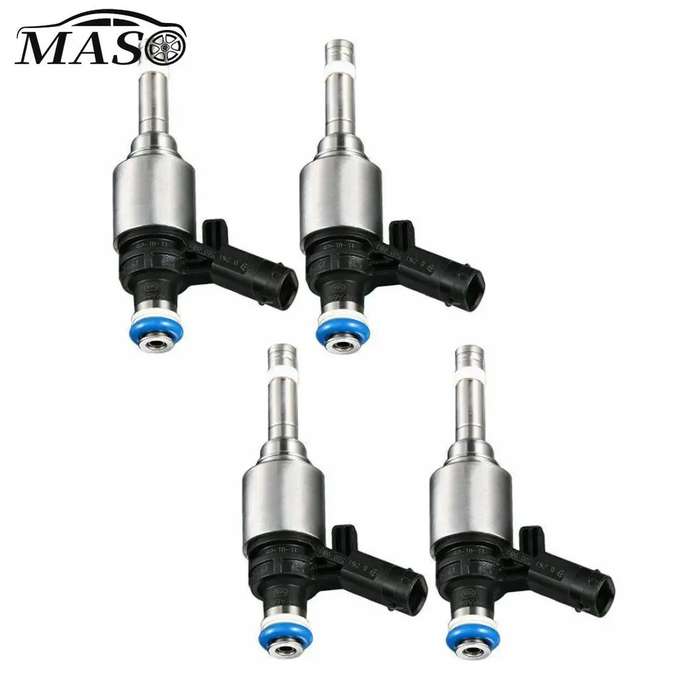 

4Pcs Fuel Injectors Nozzle 0261500076 for Audi A4 A3 A5 TT VW T5 Eos CC 2.0L