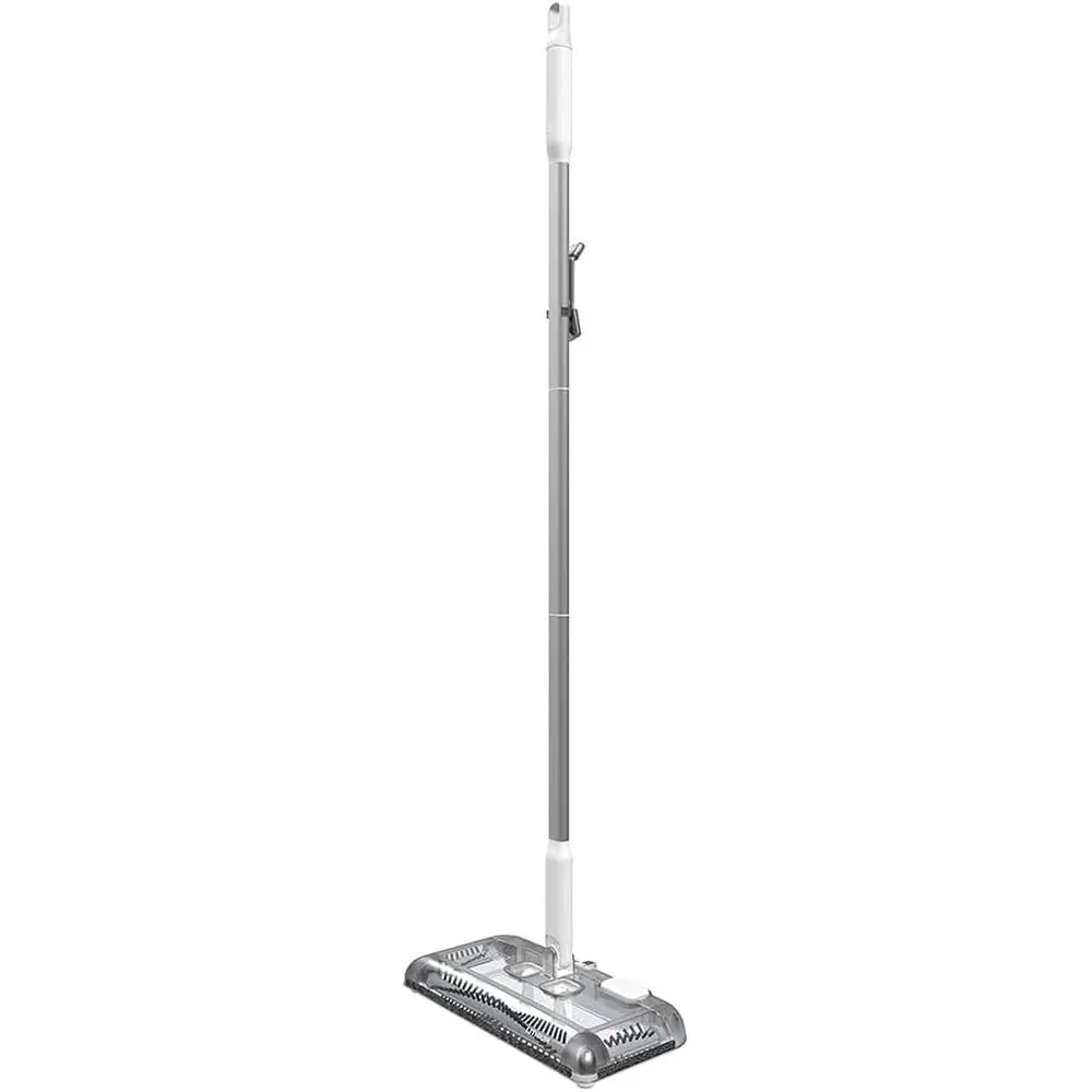 

50 Minute Lithium-Powered Floor Sweeper, Multi-Surface, Easy One-Hand Operation, Self-Standing, Included