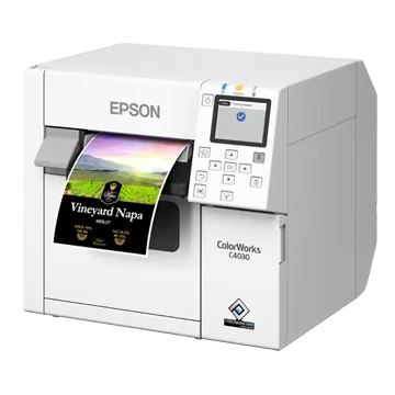 

High Resolution E-pson Color inkjet label printer CW-C4030 CW-C4000 Inkjet Printer For Healthcare Beverage Food Bottle lLabel