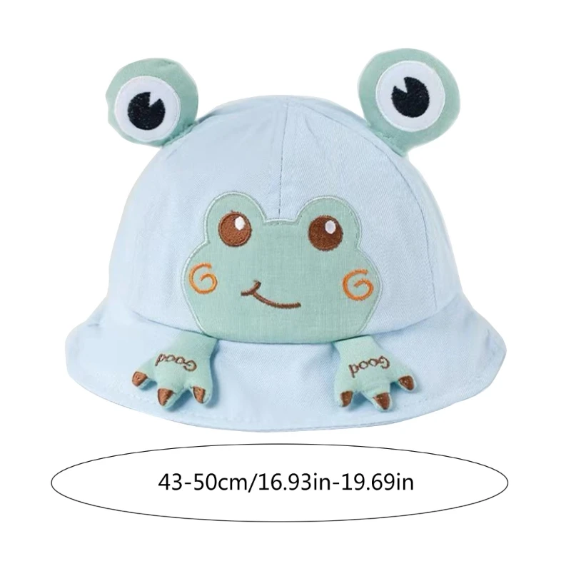 Chapeau pêcheur pour enfants, casquettes bassin à larges bords pour tout-petits, chapeau seau printemps d'été,