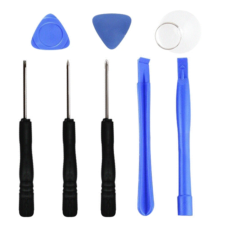 Kit d'outils d'ouverture de téléphone en plastique 8 en 1, bricolage, Kit d'outils de démontage d'écran, Spudger pied-de-biche