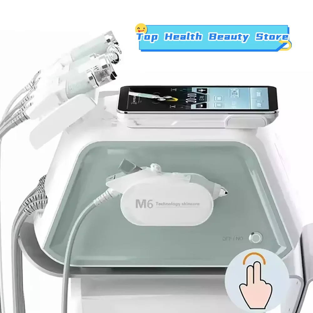 

Deep Cleansing Whitening Spa Peeling Blackhead Removal Beauty Meter Oxygen Facial Skin 6 in 1
