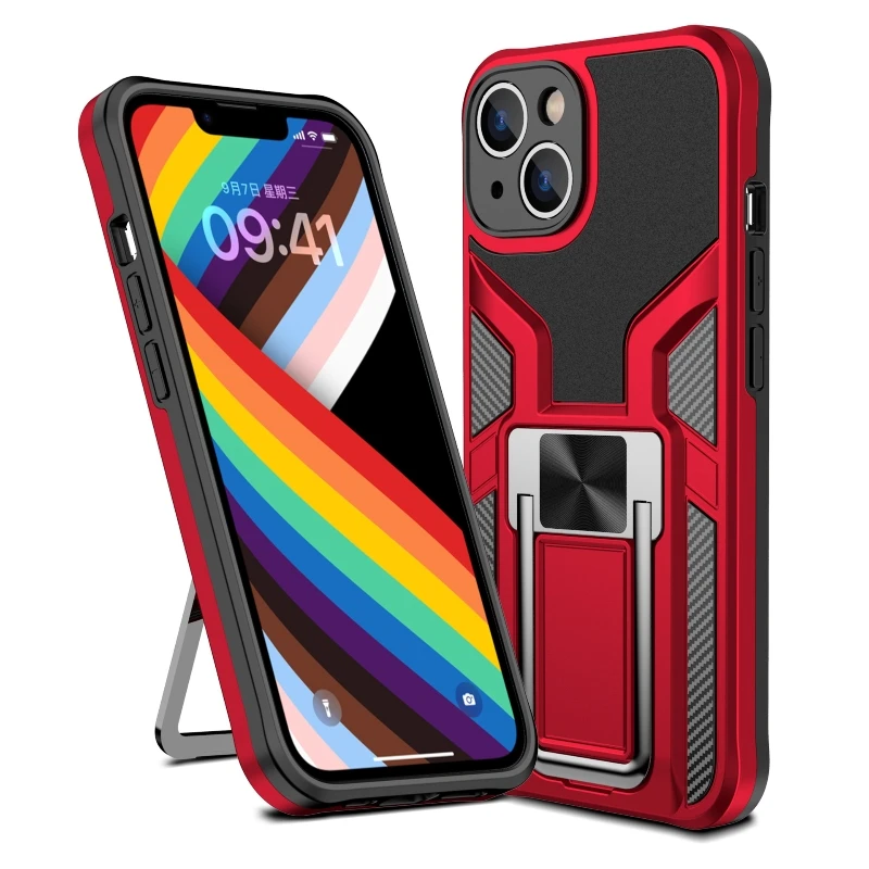 

For Iphone 11 Pro Max With Kickstand Armor Shockproof Protective Back Cover Phone Case