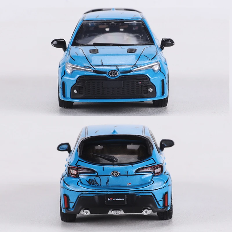 

GCD 1:64 GR Corolla Alloy Car Diecasts & Toy Vehicles Car Model Miniature Scale Model Car Toys For Children