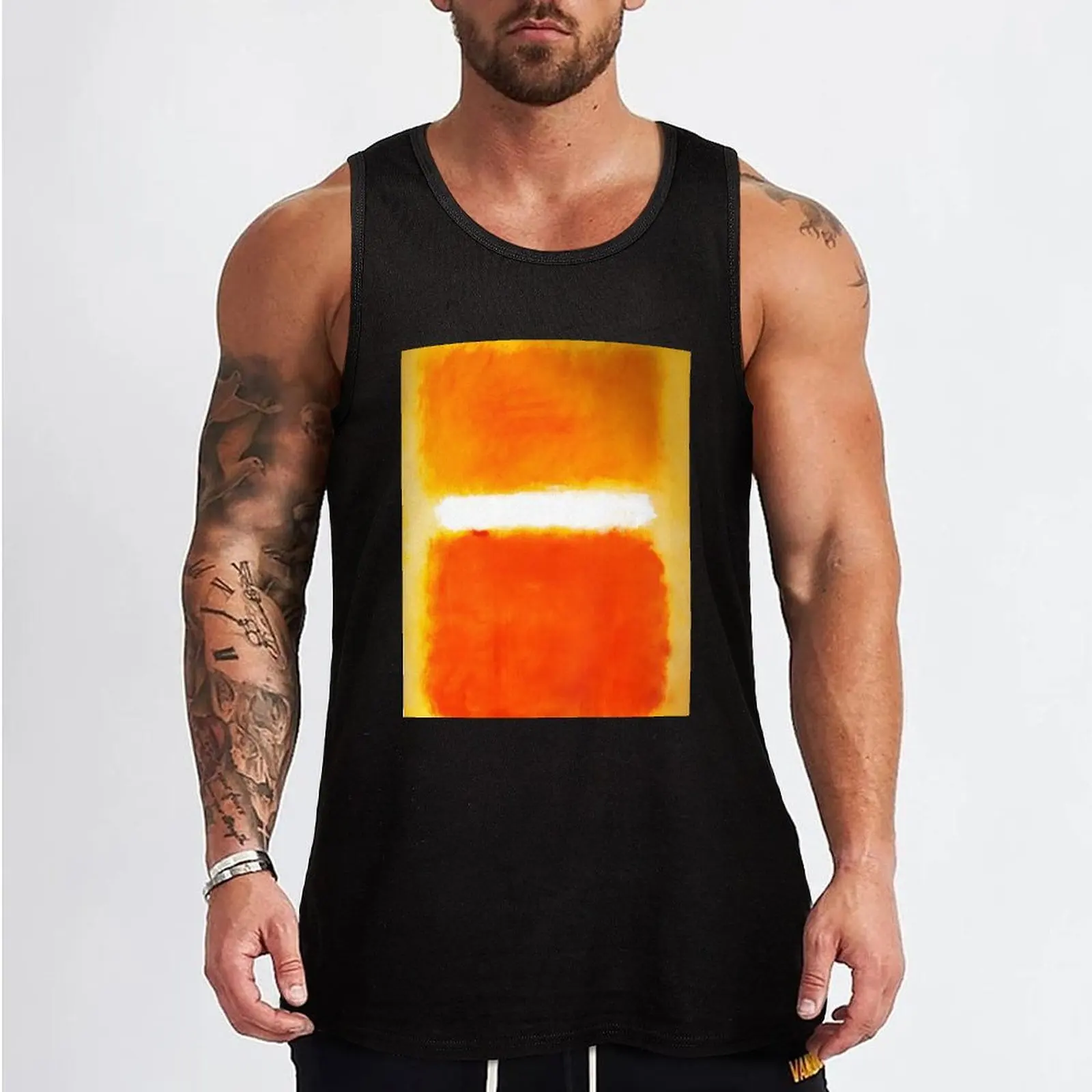 Mark Rothko Tank Top mens designer clothes summer clothes for men Fitness men clothing