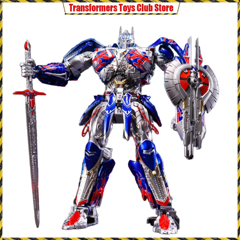 In Stock Transformation Toy Knight Prime BS03-BS03S Dark Movie Version 5UT OP Column Alloy Car Robot Action Figure Collection