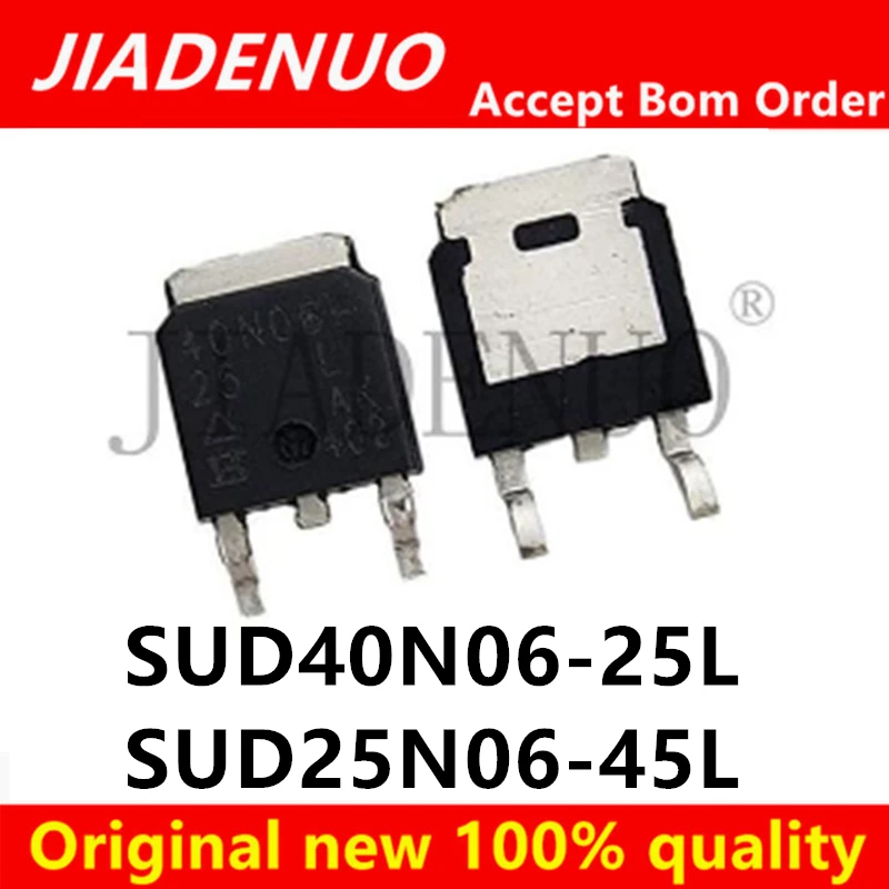 (10piece)100% New 40N06 40N06-25L 40N06-25 SUD40N06-25L 25N06 25N06-45L 25N06-45 SUD25N06-45L TO-252 Chipset