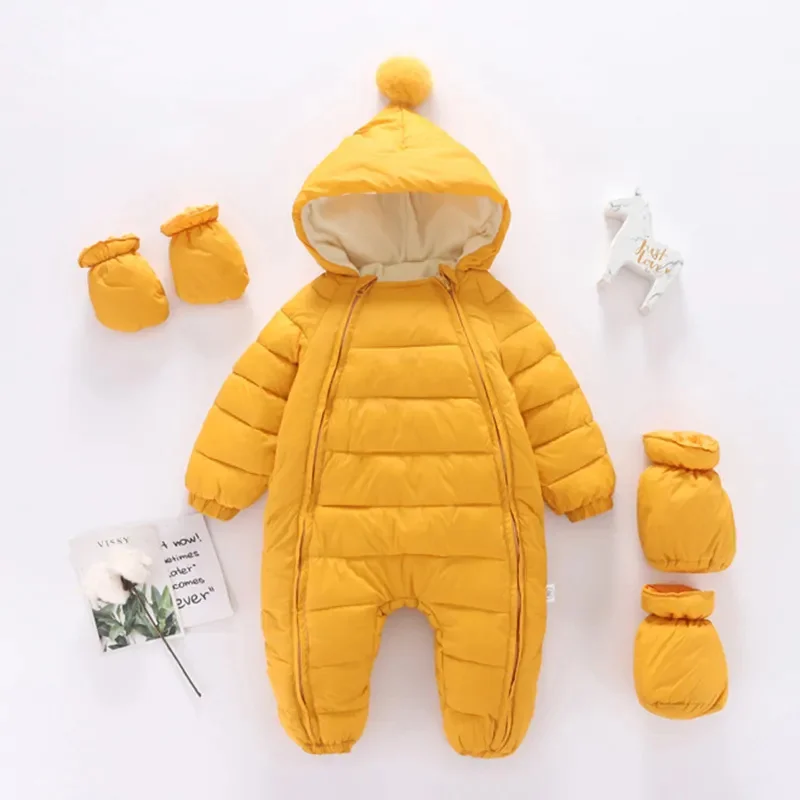 2023 new fashion Autumn Winter romper infant clothes newborn babies jumpsuit baby boy girl snow overalls for kids suit snowsuit