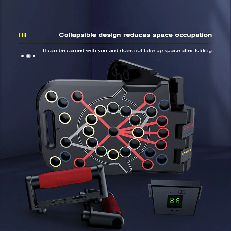 Multi Functional Push Up Stand Equipment Home chest expander Electronic counting Push Up Board