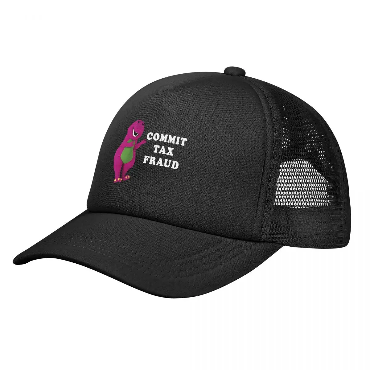 

Commit Tax Fraud Unisex Adult Mesh Baseball Cap for Spring and Summer