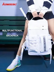 Kawasaki-mochila de bádminton profesional para hombre y mujer, bolsa de tenis multifuncional para deportes de playa