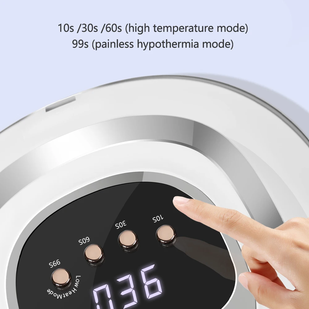 LINMANDA SUNX21 LED UV Lamp For Nails Drying All Gel Professional Nail Art Tools 320w 72 Beads High Power Nail Lamp