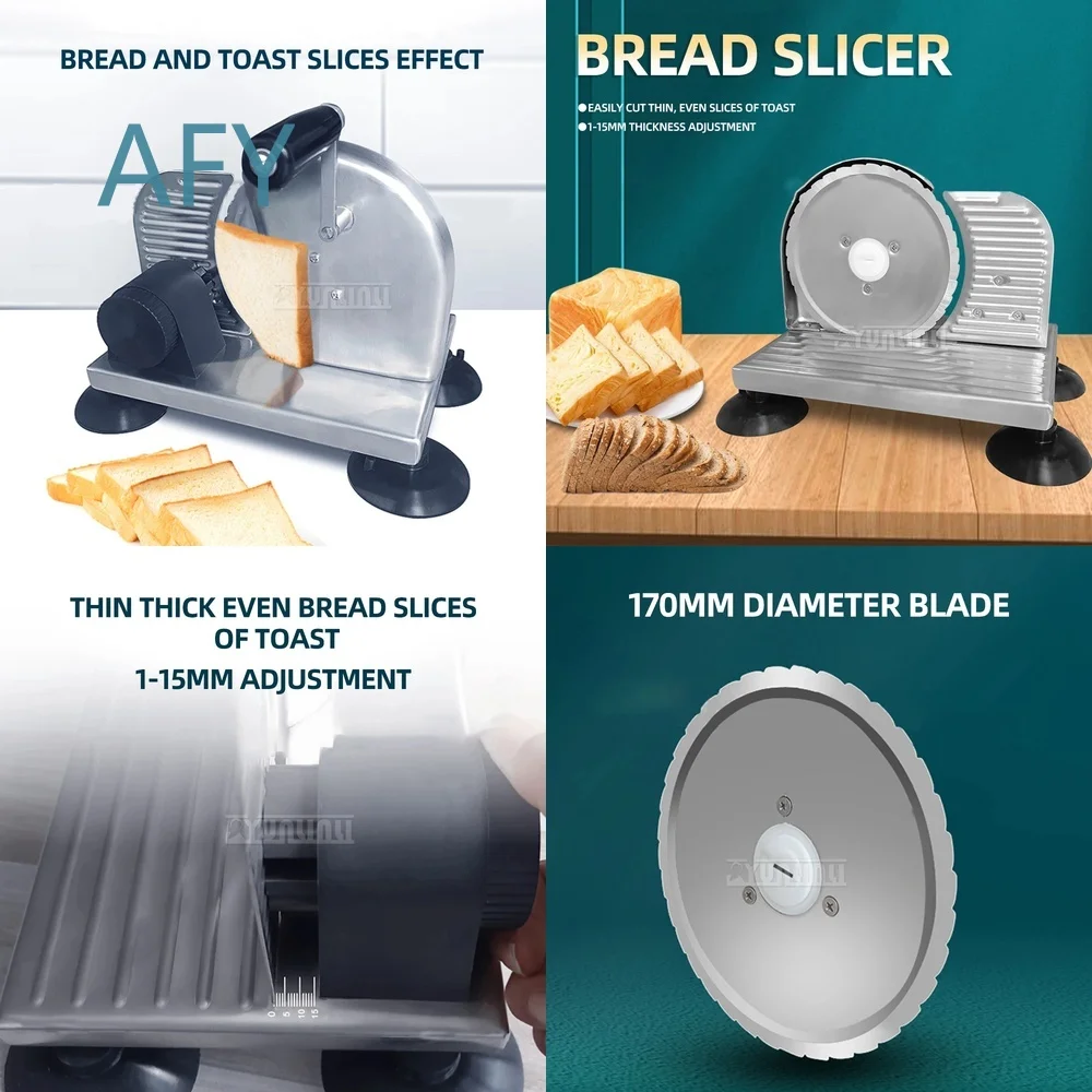 Adjustable Manual Bread Slicer for Baking Cheeser Food Cutting Tool Commercial Kitchen Gadget Pastry Slicing Device for Home