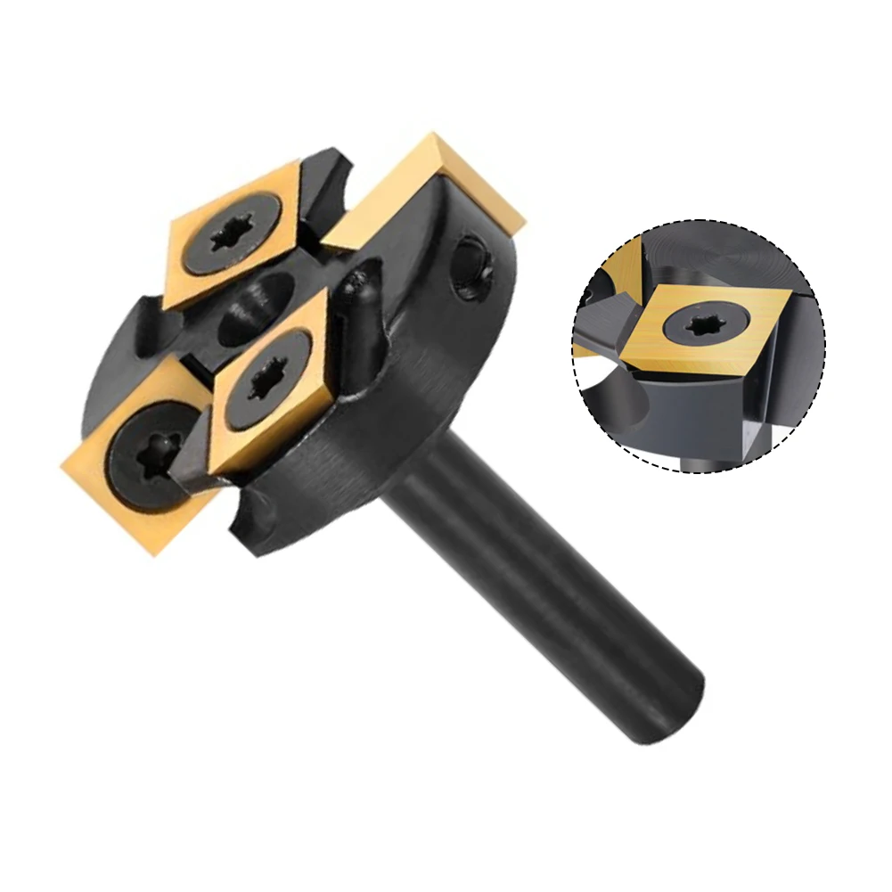 

Фреза для обработки твердосплавных вставок с четырьмя лезвиями для плотной доски из сандалового дерева и березы с улучшенным удалением стружки